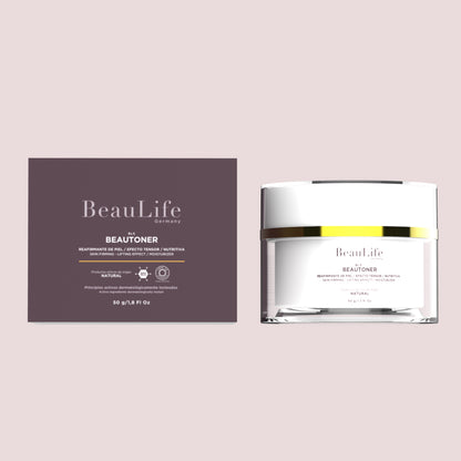 BEAUTONER - 6 en 1 Efecto Botox, Lifting Inmediato, Ovalo facial y Contorno de ojos 50gr