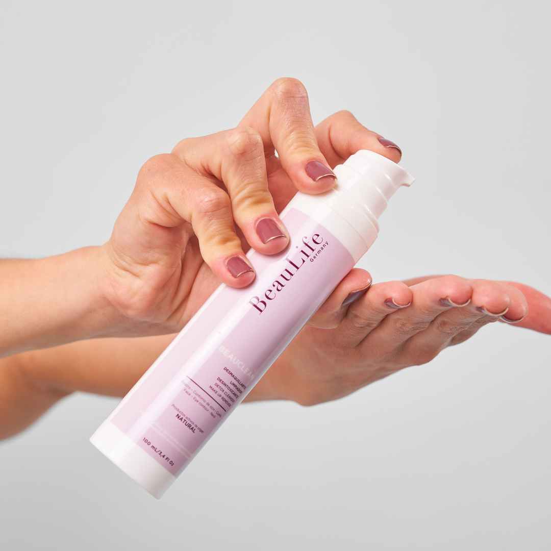 Detox Facial, Desmaquillate solo con Agua, sin pomos, 4 en 1,  BL1 BEAUCLEAN 100ml
