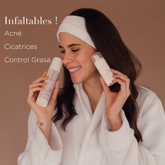 Kit Detox – Acné, Cicatrices, Poros Dilatados (BL1+BL2)