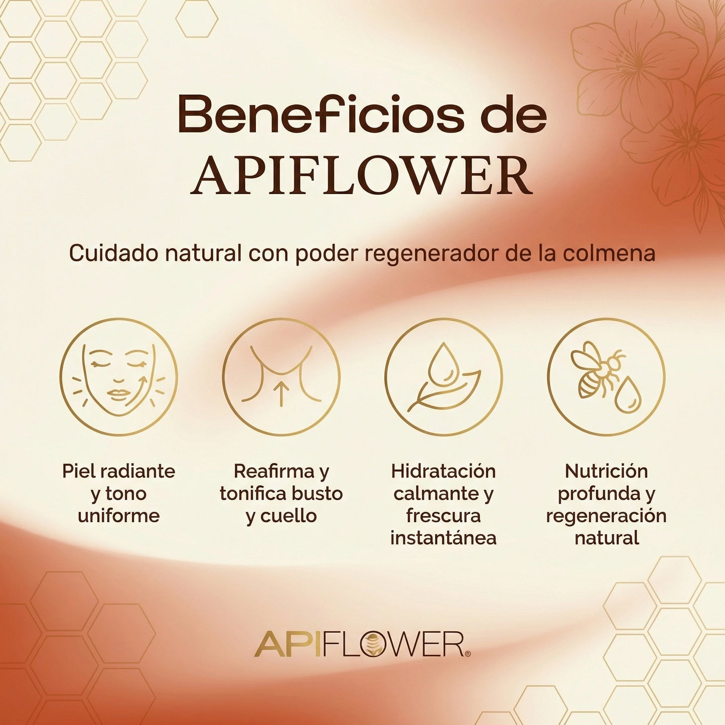 Kit Anti-Manchas & Reafirmante Apiflower + Agua Termal de Obsequio